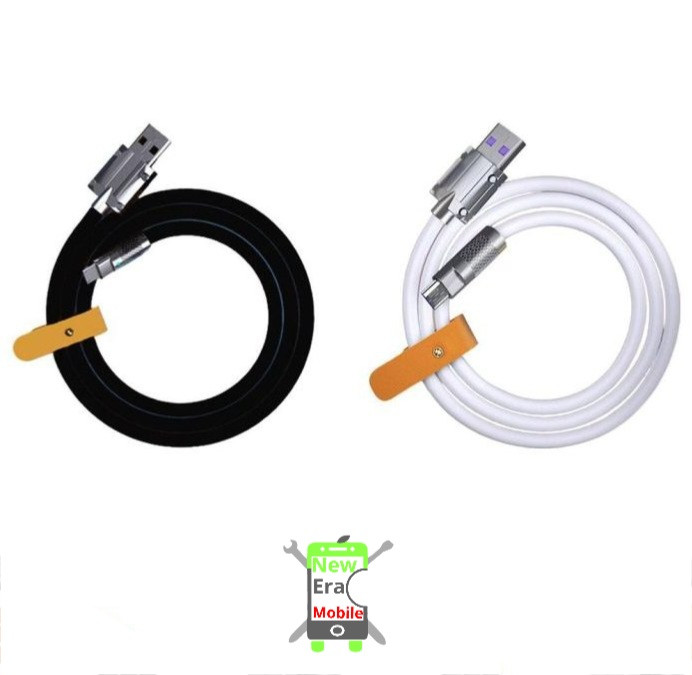 کابل شارژ سر فلزی تایپ سی