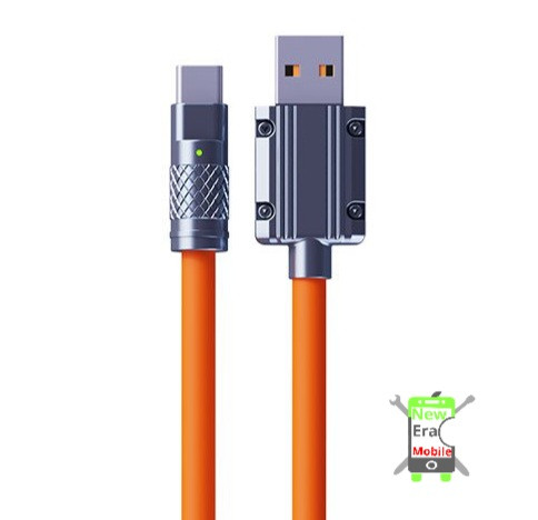 کابل شارژ سر فلزی تایپ سی