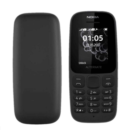 قاب کامل با شاسی وسط اصلی گوشی NOKIA-105-2017