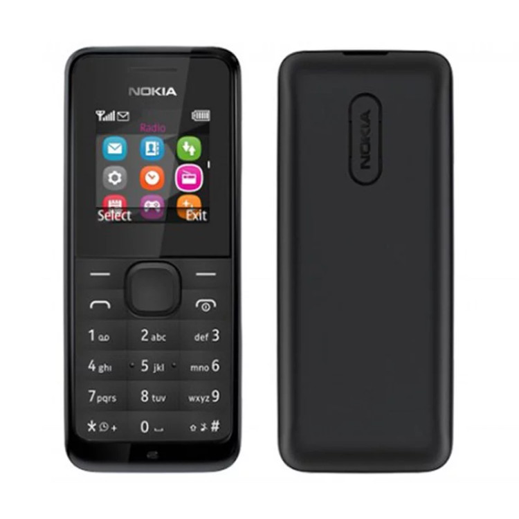 قاب کامل با شاسی وسط اصلی گوشی NOKIA-105- Dual SIM