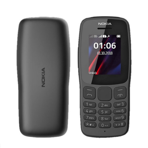 قاب کامل با شاسی وسط اصلی گوشی NOKIA-106-2018