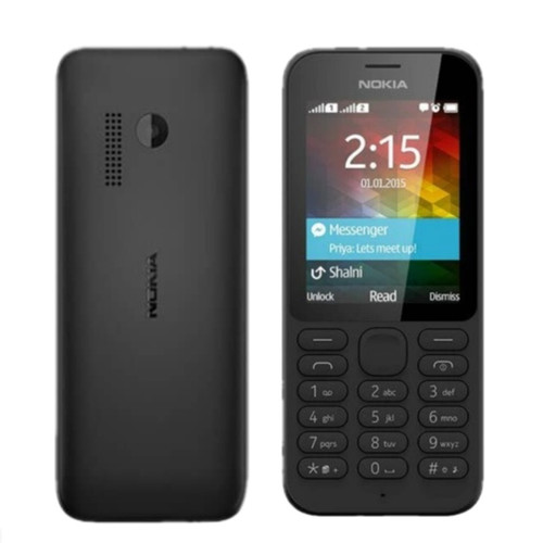 قاب کامل با شاسی وسط اصلی گوشی NOKIA-215