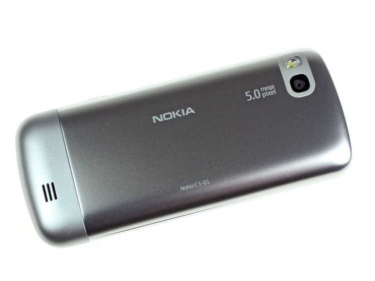 قاب کامل با شاسی وسط اصلی گوشی NOKIA-C3-01