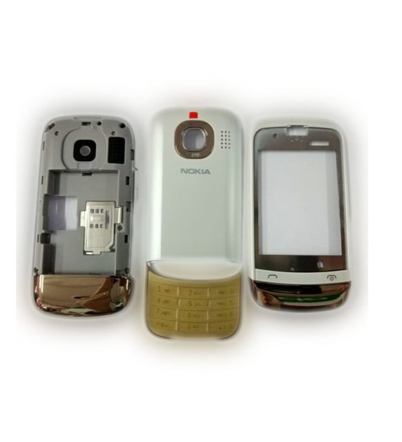 قاب کامل با شاسی وسط اصلی گوشی NOKIA-C2-03