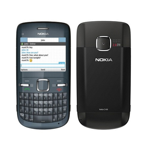 قاب کامل با شاسی وسط اصلی گوشی NOKIA-C3
