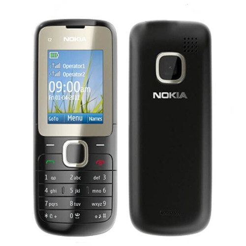 قاب کامل با شاسی وسط اصلی گوشی NOKIA-C2-00