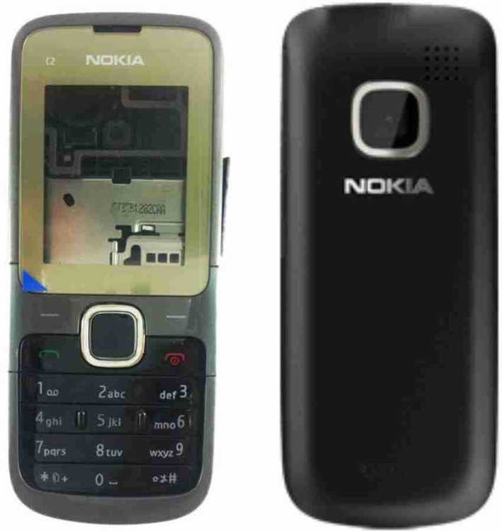 قاب کامل با شاسی وسط اصلی گوشی NOKIA-C2-00