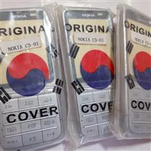 قاب کامل با شاسی وسط اصلی گوشی NOKIA-C3-01