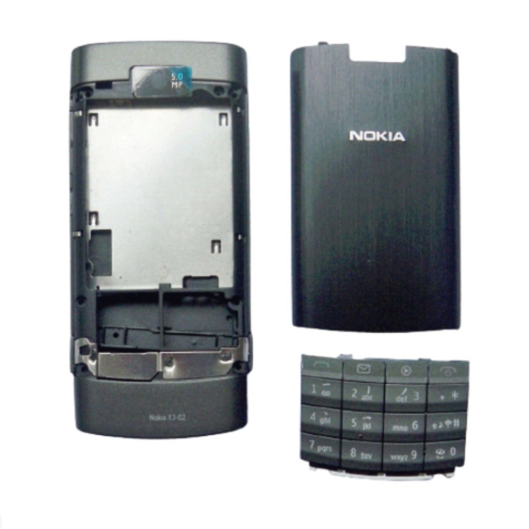 قاب کامل با شاسی وسط اصلی گوشی NOKIA-X3-02