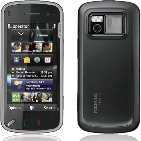 قاب کامل با شاسی وسط اصلی گوشی NOKIA-N97