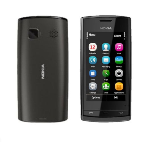 قاب کامل با شاسی وسط اصلی گوشی NOKIA-500