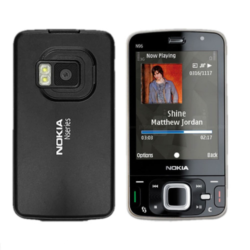 قاب کامل با شاسی وسط اصلی گوشی NOKIA-N96