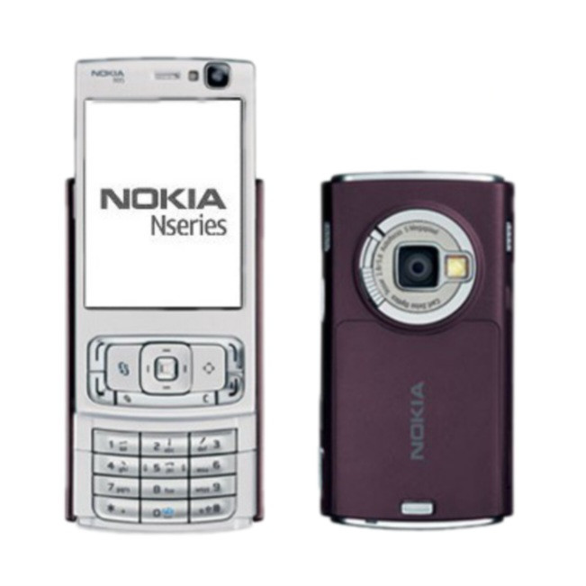 قاب کامل با شاسی وسط اصلی گوشی NOKIA-N95