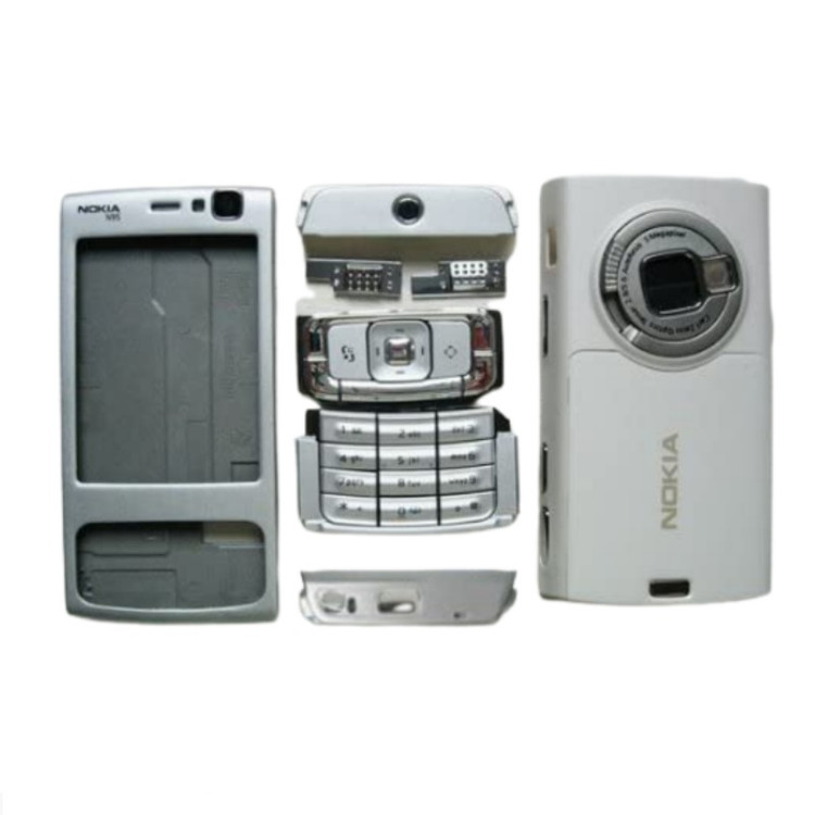 قاب کامل با شاسی وسط اصلی گوشی NOKIA-N95