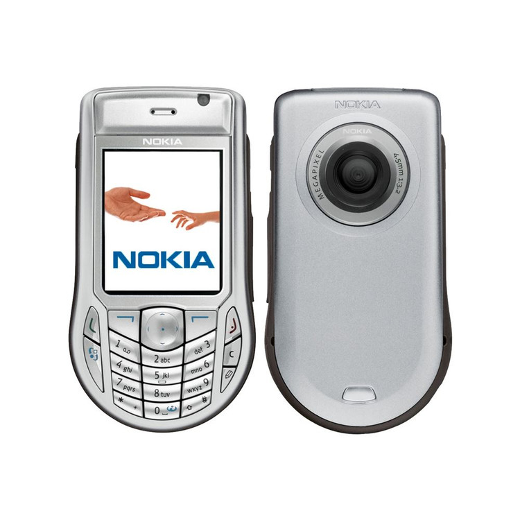 قاب کامل با شاسی وسط اصلی گوشی NOKIA-6630