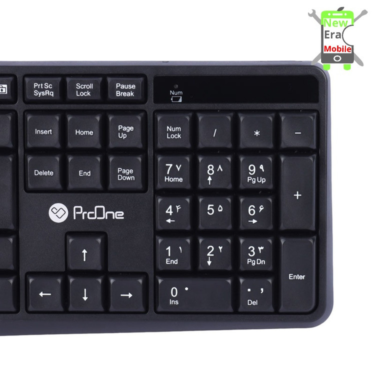 موس و کیبرد بی سیم پروان مدل PMK20W