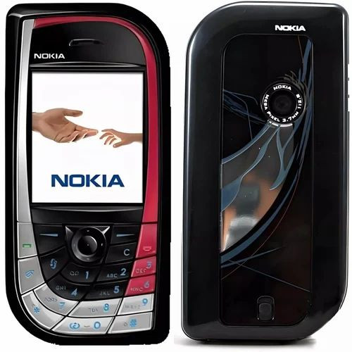 قاب کامل با شاسی وسط اصلی گوشی NOKIA-7610