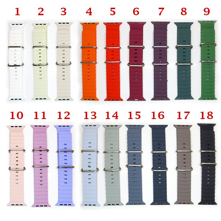 بند سیلیکونی اپل واچ مدل اوشین