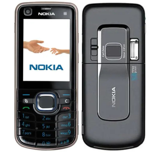قاب کامل با شاسی وسط اصلی گوشی NOKIA-6220c