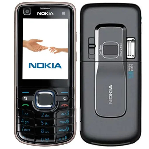 قاب کامل با شاسی وسط اصلی گوشی NOKIA-6220c