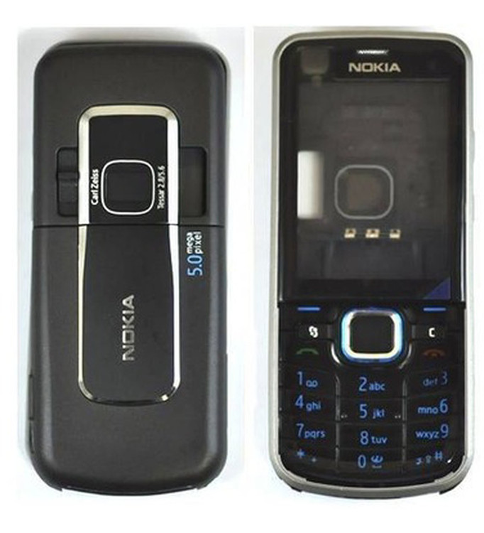 قاب کامل با شاسی وسط اصلی گوشی NOKIA-6220c