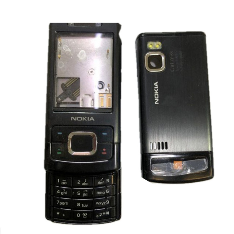 قاب کامل با شاسی وسط اصلی گوشی NOKIA-6500s