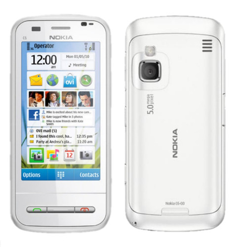 قاب کامل با شاسی وسط اصلی گوشی NOKIA-C6