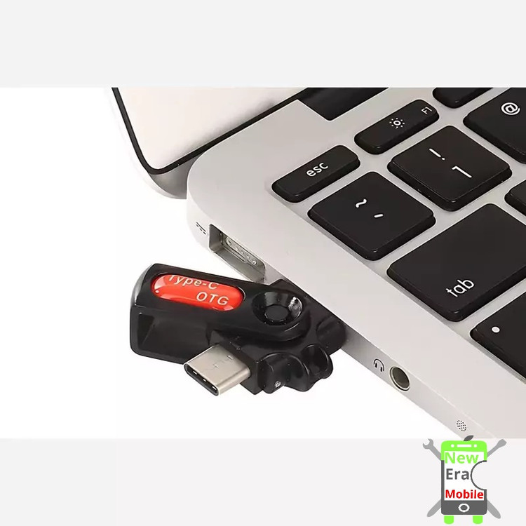 تبدیل و رم ریدر یو اس بی به تایپ سی مدل YHL-19