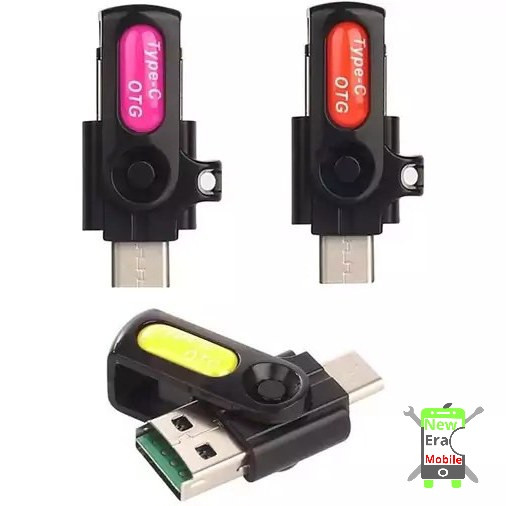 تبدیل و رم ریدر یو اس بی به تایپ سی مدل YHL-19