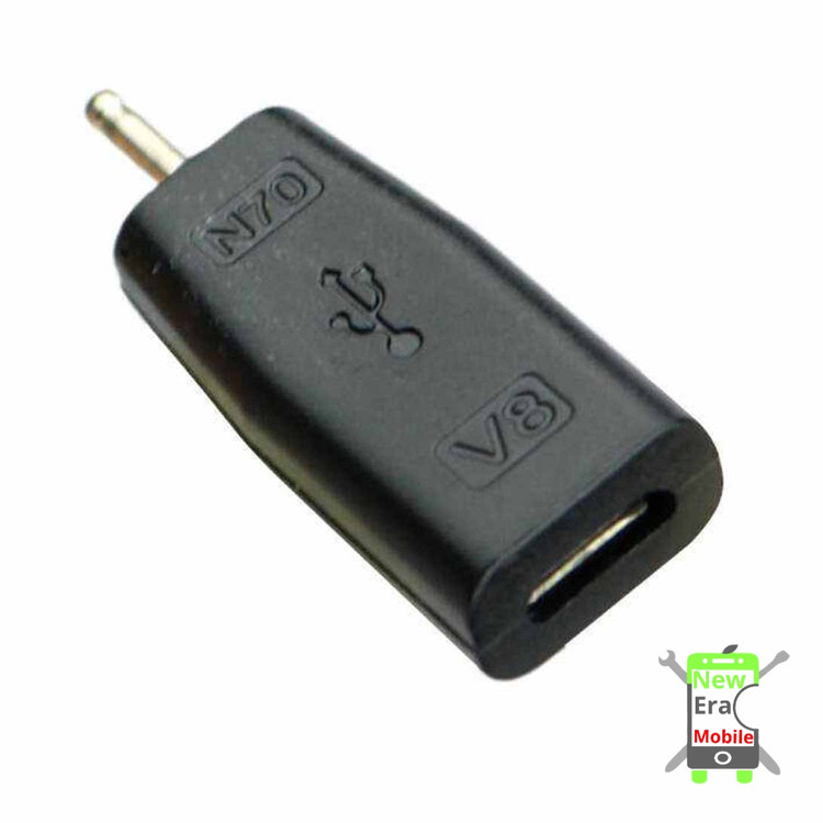 تبدیل شارژ میکرو یو اس بی به سوزن ریز V8