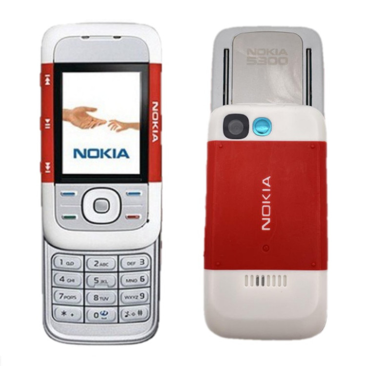 قاب کامل با شاسی وسط اصلی گوشی NOKIA-5300