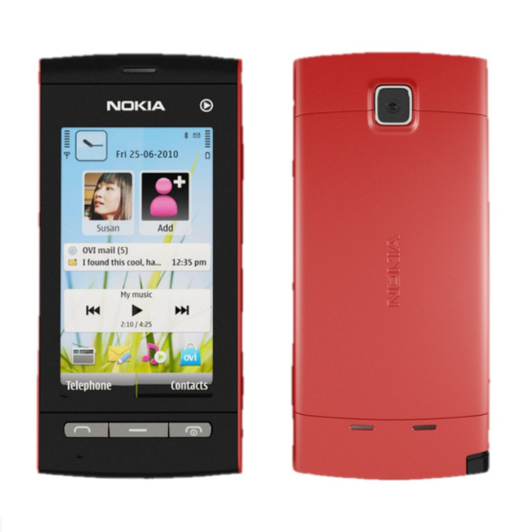 قاب کامل با شاسی وسط اصلی گوشی NOKIA-5250