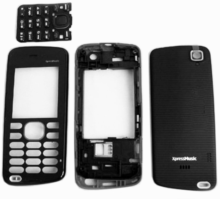 قاب کامل با شاسی وسط اصلی گوشی NOKIA-5220