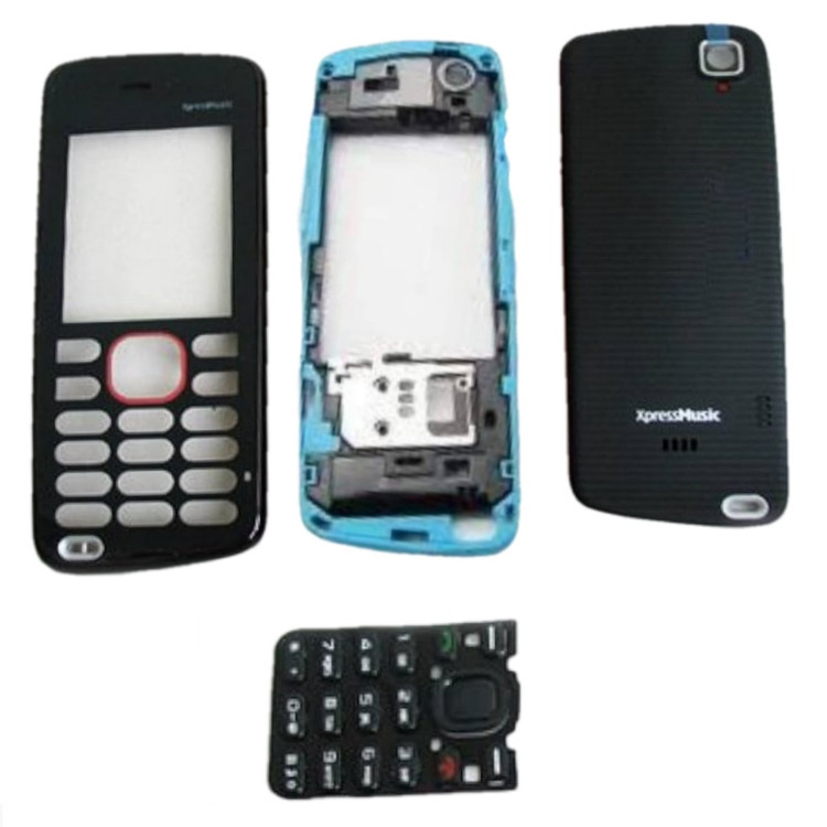 قاب کامل با شاسی وسط اصلی گوشی NOKIA-5220