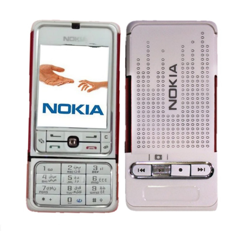 قاب کامل با شاسی وسط اصلی گوشی NOKIA-3250