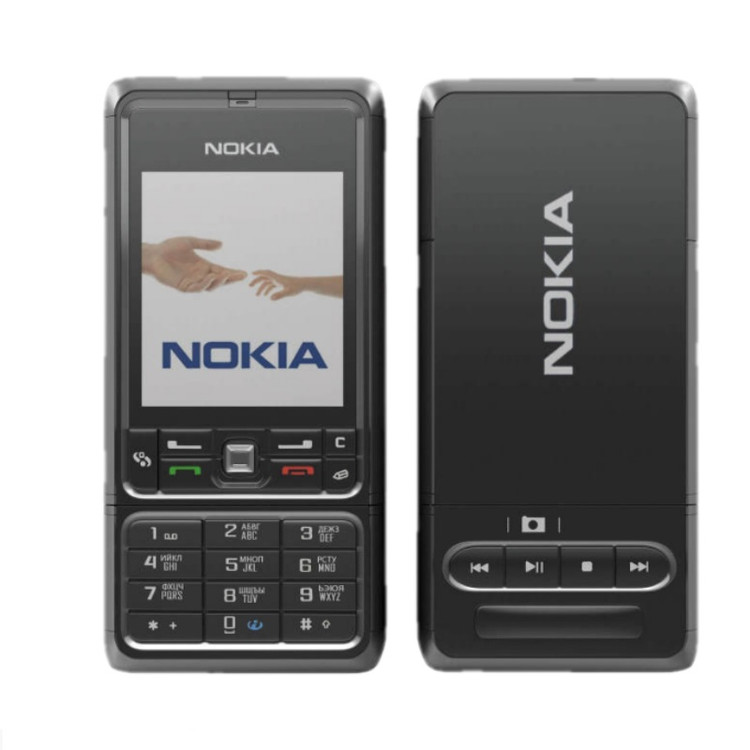 قاب کامل با شاسی وسط اصلی گوشی NOKIA-3250
