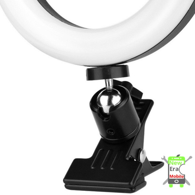 رینگ لایت رنگی گیره دار مدل LJJ-20 RGB