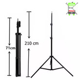 سه پایه آلمینیومی رینگ لایت ۲۱۰ سانتی