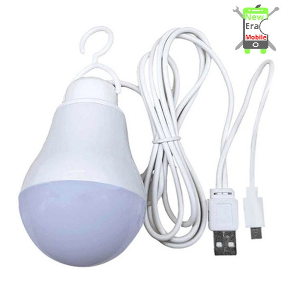 لامپ یو اس بی بزرگ ۵ وات مهتابی