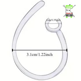 حلقه نگهدارنده دور گوش هندزفری بلوتوث شفاف