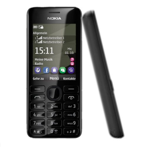 قاب پشت و روی نوکیا مدل 206