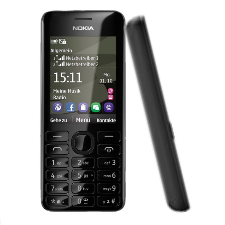 قاب پشت و روی نوکیا مدل 206