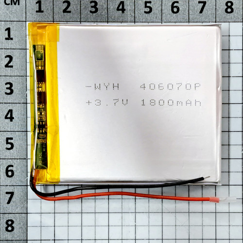 باتری لیتیوم لحمی آدامسی ۷۰×۶۰×۴۰