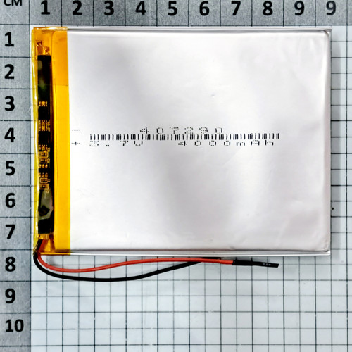 باتری لیتیوم لحمی آدامسی 90×72×40