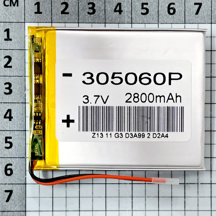 باتری لیتیوم لحمی آدامسی ۶۰×۵۰×۳۰