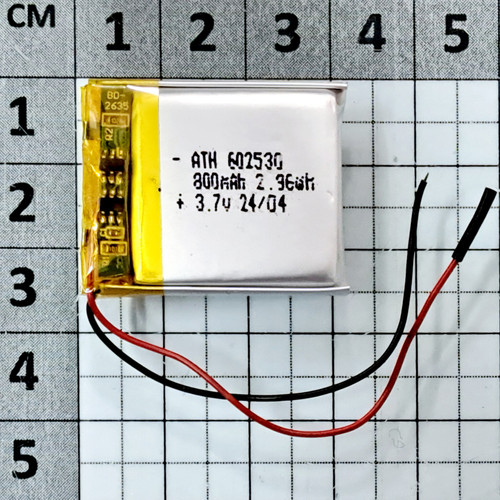 باتری لیتیوم لحمی آدامسی