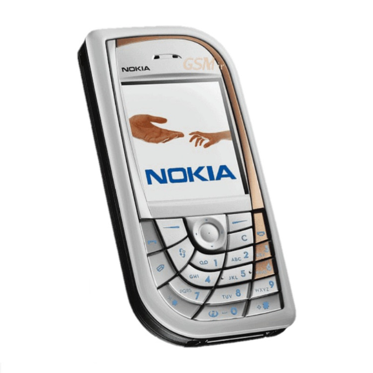 قاب کامل با شاسی وسط اصلی گوشی NOKIA-7610
