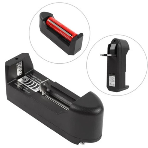 شارژر تکی باتری قلمی لیتیوم یون ۱۸۶۵۰