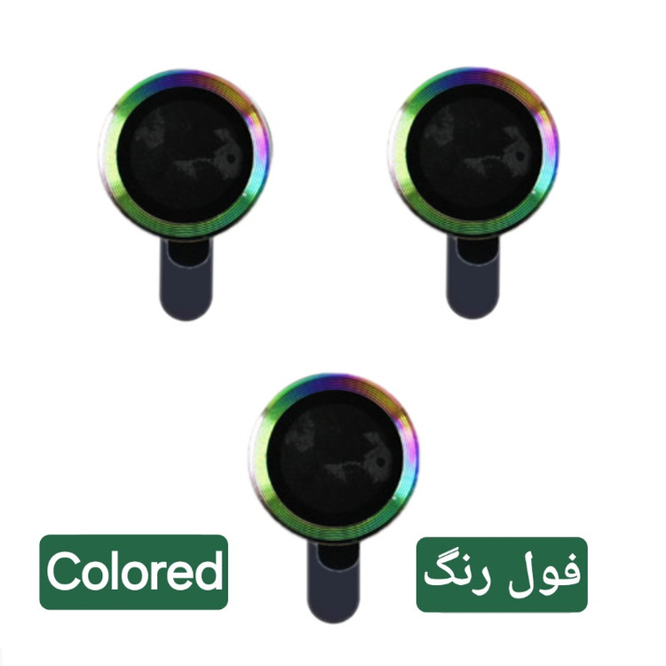 محافظ لنز دوربین گوشی مدل iP - 15 Pro Max