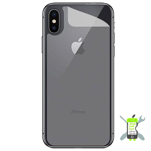 برچسب محافظ پشت گوشی شفاف مدل iP - 15